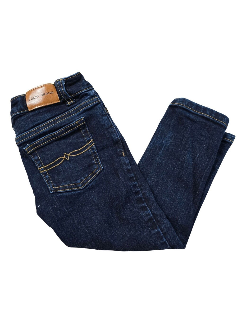Lucky Brand Jeans 3T Authentic Skinny Stretch Dark Wash Denim Adjustable Waist